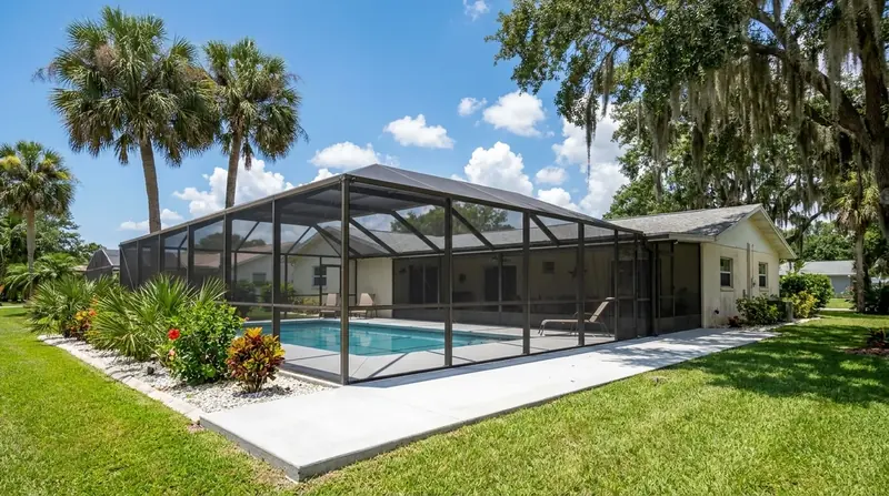 Pool deck in Port Orange NC