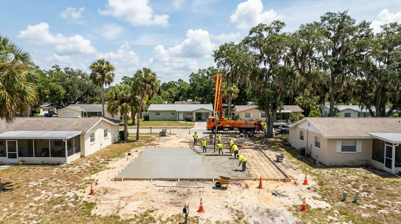 Concrete Slab Contractors in Ormond Beach, FL