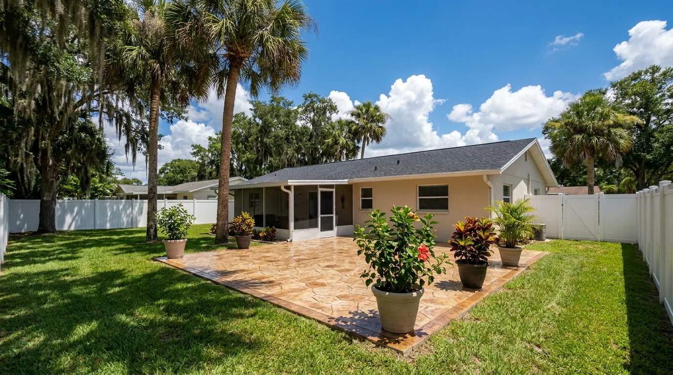 Stamped Concrete Contractors in Ormond Beach, FL