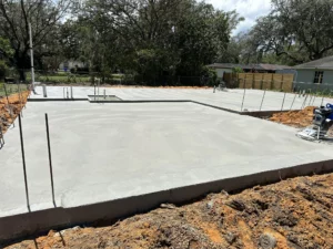 concrete slab foundation in port orange, florida